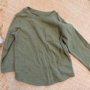 Cat & Jack Olive Long Sleeve Tee